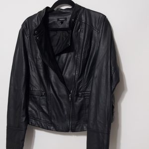 Torrid Faux Leather Moto Jacket